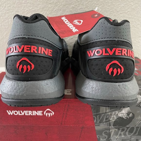 Men's Wolverine Rev Vent Ultraspring Durashocks Carbonmax Shoes W211016 New - Picture 3 of 12